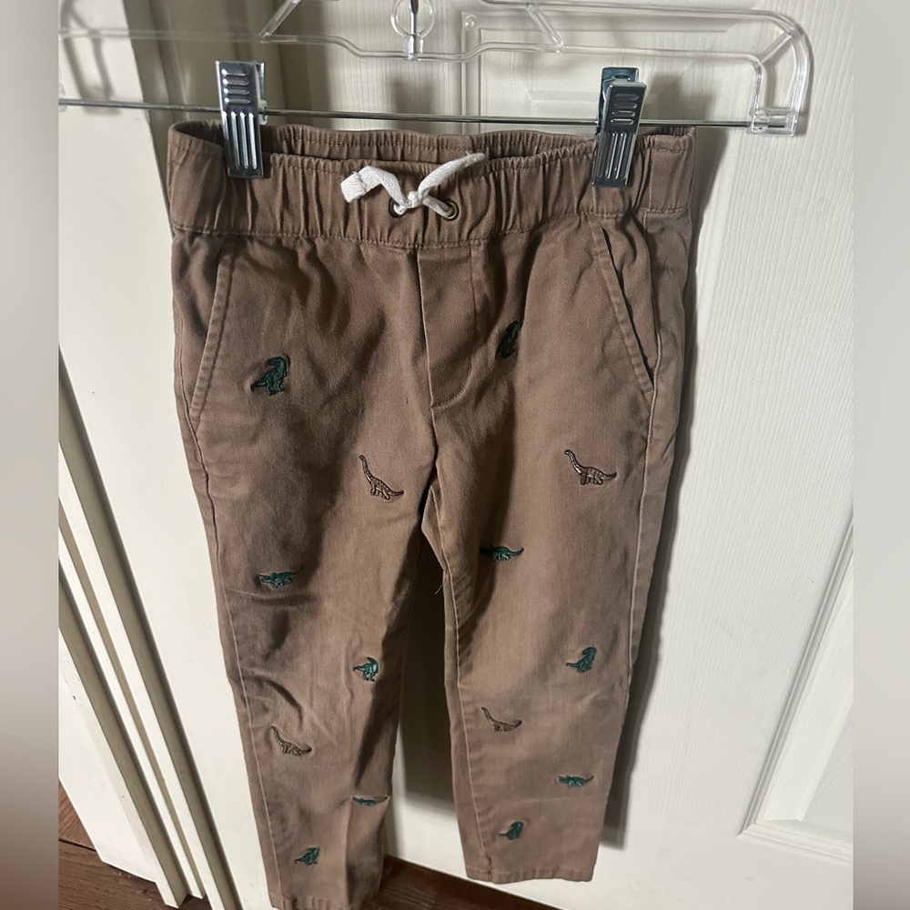 THE EMBROIDERED DINOSAUR PANT